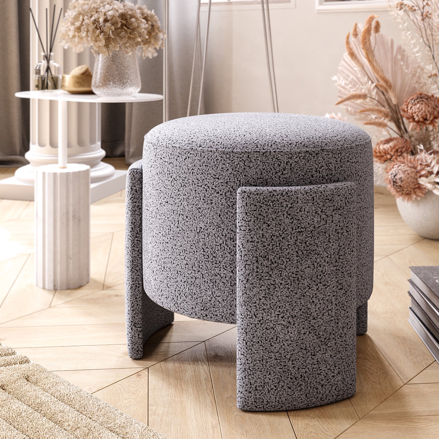 Premiun Pouf Sitzhocker Charm 39x40x39 (BxHxT)